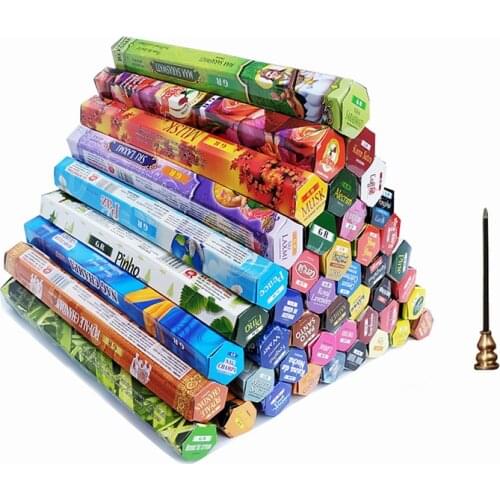 White sage Incense Stick Indian Incense Premium Multiple Flavors Mixed wholesale lots bulk Package Hotsale room spray fragrance