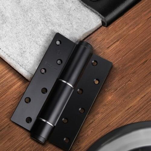 7 inch Self close buffer hydraulic Invisible door hinges 85KG Heavy Duty Mute Casement automatic close hinge