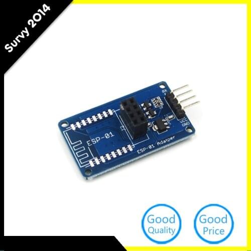 Esp8266 Serial Wi-Fi Wireless Esp-01 Breakout Esp8266 Esp-01 Adapter Board Module Compatible For Arduino