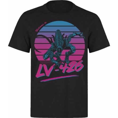 Welcome To Lv-426 Home Of The Alien Race Black T-Shirt Unisex Tees