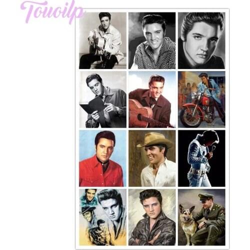 5D Diy Diamond Painting Elvis Presley Cross Stitch Painting 5d Diamond Embroidery round/square Diamond Mosaic Pictures