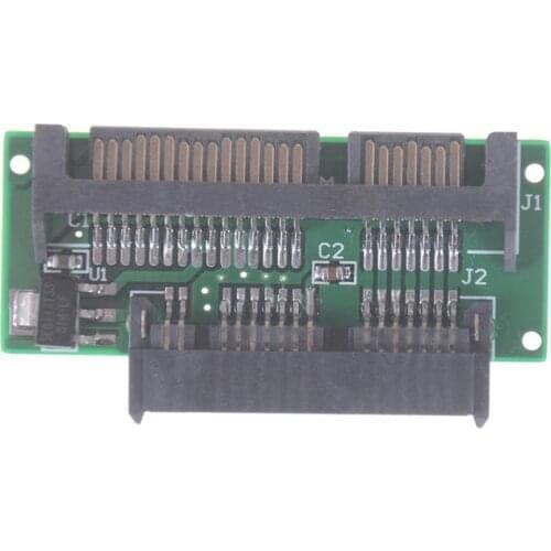 New 1.8 Inch Micro SATA HDD SSD 3.3V to 2.5 Inch 22PIN SATA 5V Adapter