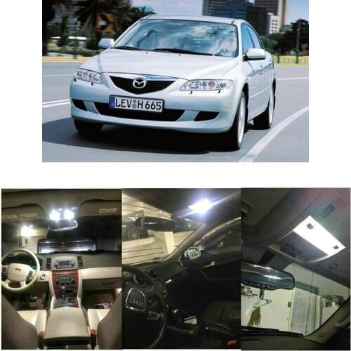 LED interior lighting complete set For Mazda 6 GG sedan 6 GH GJ GY station wagon