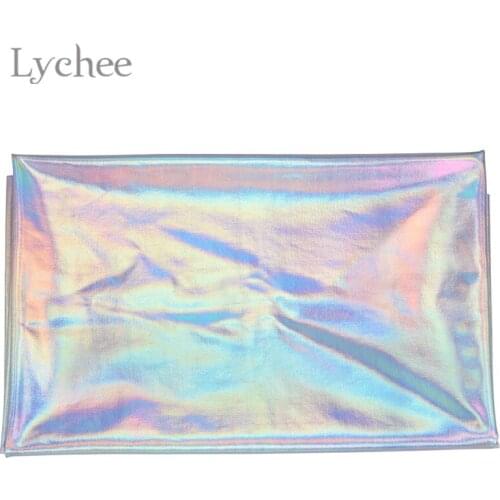 Lychee Iridescent Spandex Stretch Fabric High Quality Elastic Sewing Fabric DIY Handmade Sewing Materials Supplies for Garments