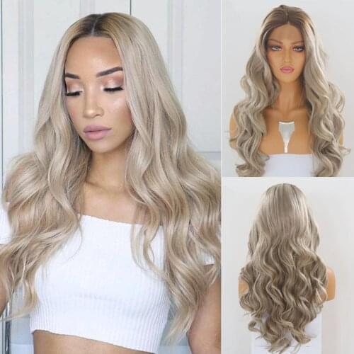 RONGDUOYI Curly Wigs