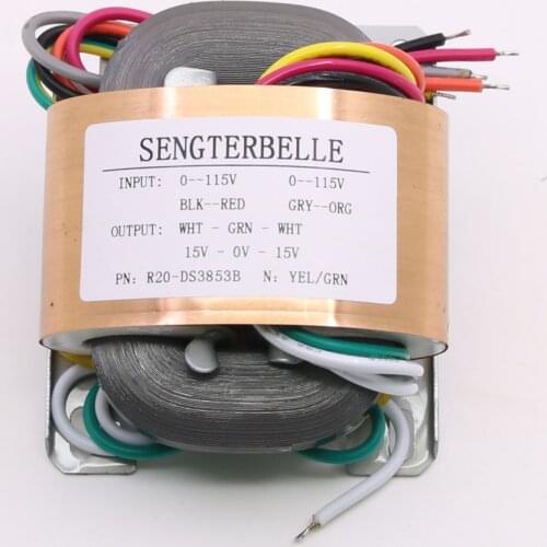 30W (30VA) hi-end R-core transformer for preamp / headphone / dac / amplifier /phono