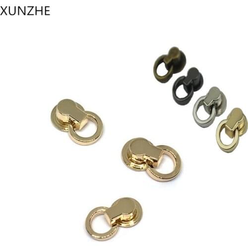 XUNZHE 20pcs Luggage Side hook rivets Leather metal Craft Solid Screw Nail Rivet Head strap Rivets Copper great quality 8*17mm
