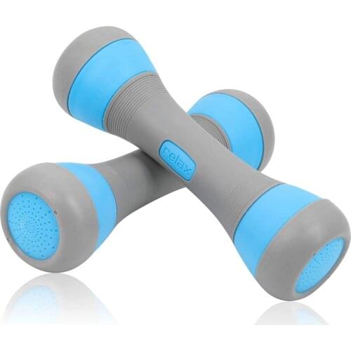 1 Pair of 4 Kg Fitness Dumbbells Adjustable and Comfortable Hand-held Sports Dumbbells Home Childrens Ladies Fitness Equipment