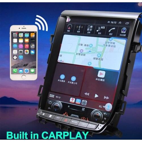 12.1INCH Vertical Screen Tesla Android 10 Car GPS Navigation For TOYOTA LAND CRUISER LC200 2016 2017 Car Multimedia Video Player