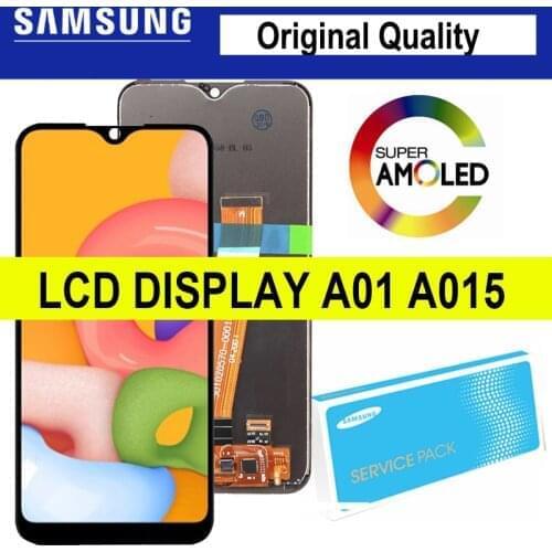 5.7" Original LCD For Samsung Galaxy A01 A015 LCD Display Touch Screen Replacement Digitizer A015F A015G A015DS Repair Parts