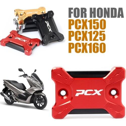 Motorcycle CNC Aluminum Front Brake Fluid Reservoir Cover Cap For HONDA PCX 125 PCX 150 PCX125 PCX150 2018 2019