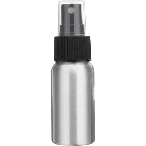 Aluminum Pump Spray Mist Bottle Dispenser Perfume Atomiser Silver, 100ml