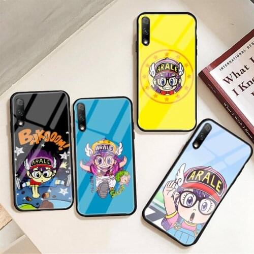 Anime Dr Slump Arale Phone Case For Huawei P9 10 20pro 30lite Mate 9 10lite 20pro Honor 7A 8X 9 Nova3i 5ipro Tempered Glass