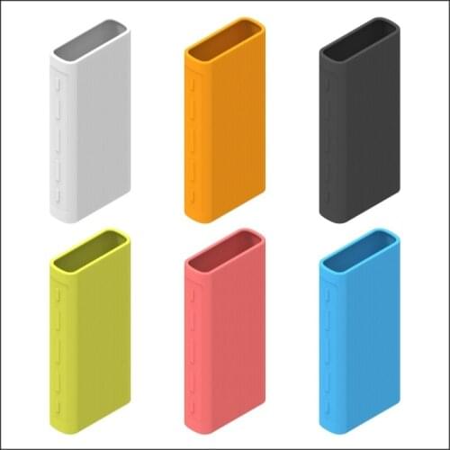 Power Bank Case For Xiao mi Silicone Cover 20000mAh External Battery Pack for Xiao mi PLM07ZM/PB2050ZM/PLM18ZM Good Quality