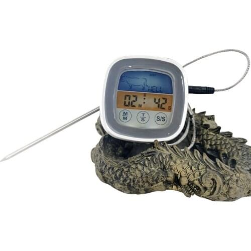 1 PC Digital Food Thermometer Electronic Cooking Meat BBQ Hygrometer