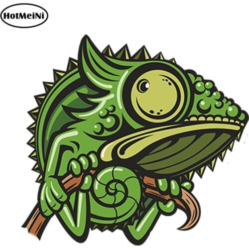 HotMeiNi Car Styling Car Sticker Iguana Sticker Car Bike iPad Laptop Decal Lizzard Reptile Kids Animal Waterproof 13cm x 11cm