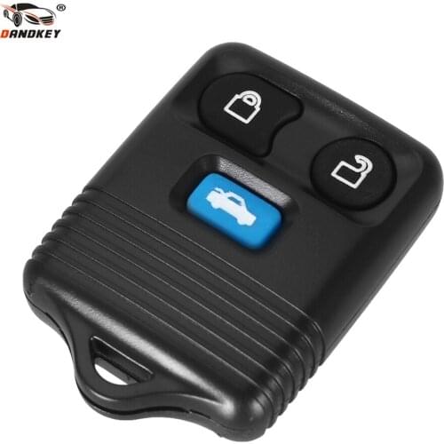 DANDKEY 3 Buttons For Ford Transit MK6 Connect 2000-2006 Replacement Remote Key Keyless Entry Fob Car Key Shell