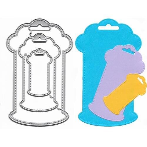 Tag Metal Cutting Dies For Scrapbooking New 2021 Embossing Folder Bookmark Stamps Planner Die DIY Mold Stencil Troqueles Die Cut