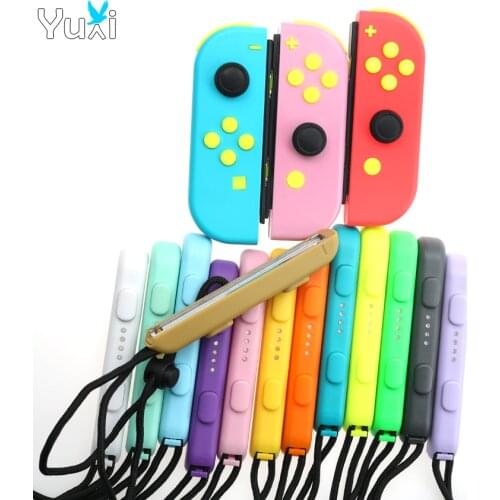 YuXi 13 Colors Wrist Strap with Hand Rope For Nintend Switch NS NX Joy-Con Controller JoyCon Gamepad Video Games Accessories