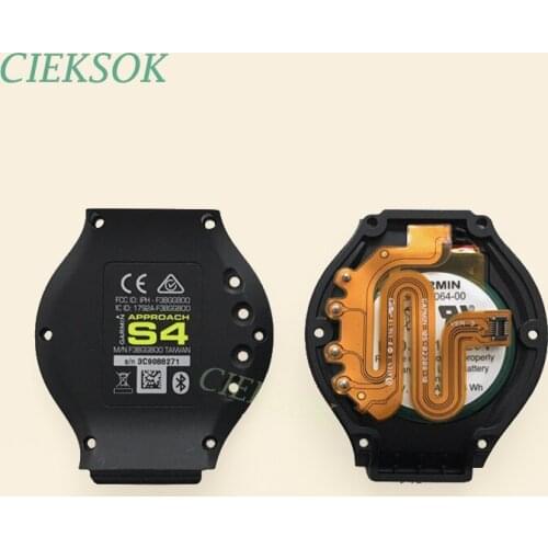 Back Cover with Battery For Garmin Approach S4 Smart Watch Golf Sport Watch Replacement Part