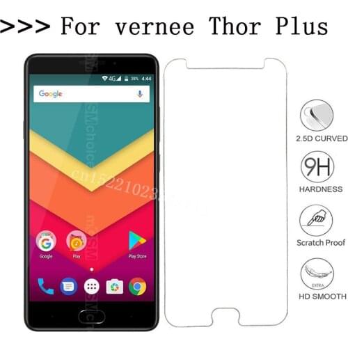 For Vernee Thor E Tempered Glass Vernee THOR Glass Front Protective Glass Screen Protector Transparent Film Thor plus