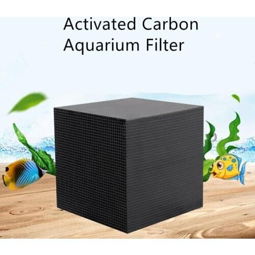 1 Piece Aquarium Activated Carbon Charcoal Filter Water Purifing Cube Fish Tank Accessories
