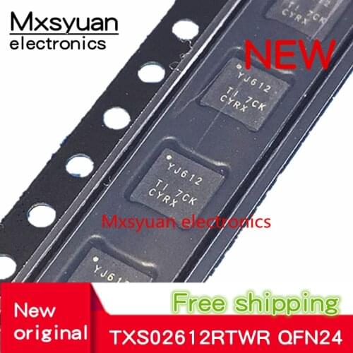 20pcs~100pcs/LOT TXS02612RTWR TXS02612RTWT TXS02612 MARKING YJ612 QFN-24 New original