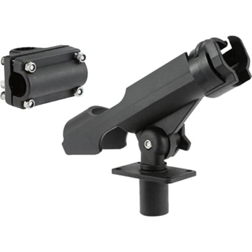 Aluminium Adjust Fishing Rod Bracket Kayak Boat Fishing Pole Mount Holder