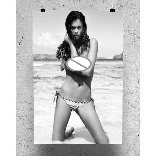D1212 Sara Sampaio Star Sexy Beautiful Girl Model Silk Fabric Poster Art Decor Indoor Painting Gift