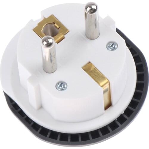 16A Euro converter Plug 2 Round Pin Socket AU US UK CN Plug To EU Wall Plug