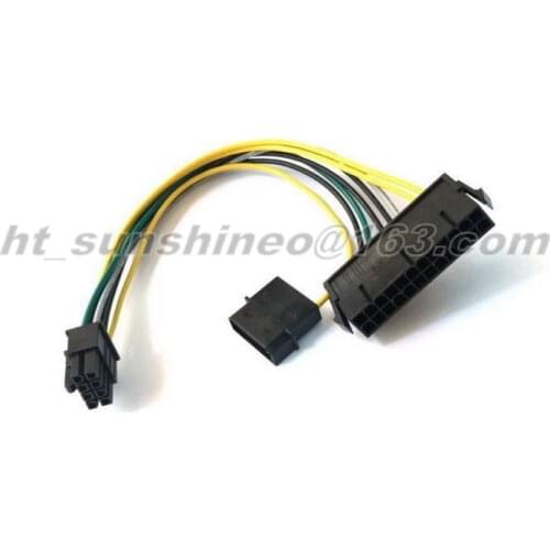 Dell OptiPlex 3020 PSU Main Power 24-Pin to 8-Pin Adapter Cable 18AWG 30CM