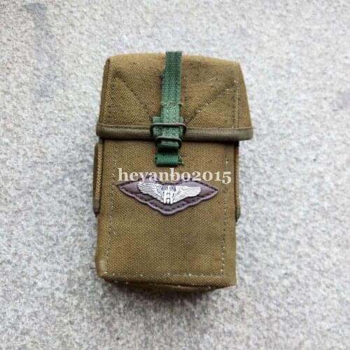 Army Vietnam War Usa M16 Usa Canvas Ammo Pouches 1969 Case Small Arms Soldier Military War Reenactments