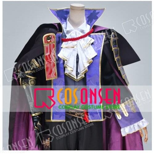 COSPLAYONSEN Game Sengoku Night Blood Oda Army Oda Nobunaga Cosplay Costume Full Set All Size Custom Made