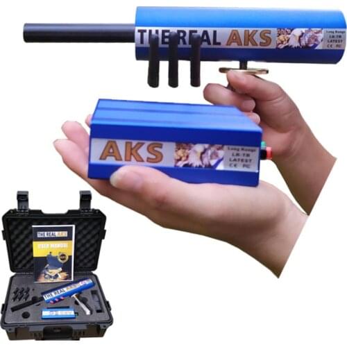 The Real AKS with filter Metal Detector Underground Long Range Gold Detector 6 Antennas For Detect Gold Silver Diamond
