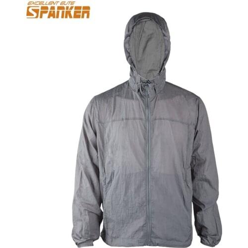 EXCELLENT ELITE SPANKER Tactical Outdoor Sun Protection Windproof Thin Clothes Soft Shell Sports Long Sleeve Men and Women