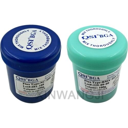 100g RMA-223-UV NC-559-ASM BGA PCB Flux Paste No-Clean Solder /SMD Soldering Paste Flux Grease Flux For PCB Rework Reballing