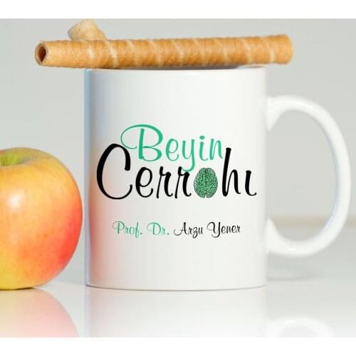 Personalized Professional Neurosurgeon White Mug Cup-001