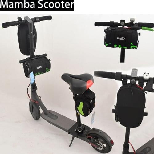 Scooter Hanging Bag Skateboard Head Handle Bag Front Charger Tools Storage Carrying Bag for Xiaomi Mijia M365 Electric Scooter