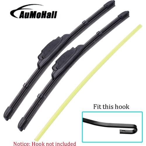 Wiper Blades Fit Hyundai Elantra Pair of Front Flat Aero Windscreen Wipers
