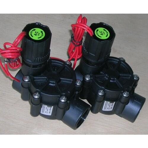 Irrigation system Plastic Residential Irrigation Valves 1" BSP 24v AC