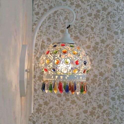 Loft light wandlamp led aisle living room bedside lampara pared