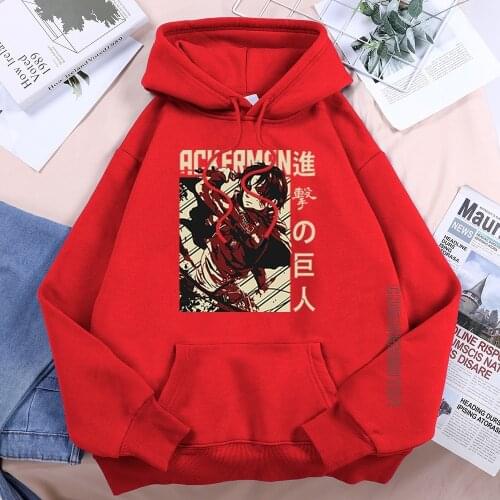 Anime Attack On Titan Womens Hoodies Printed Hip Hop Loose Hooded Harajuku Soft Hoody Spring Hot Sale Black Hoodie For Women