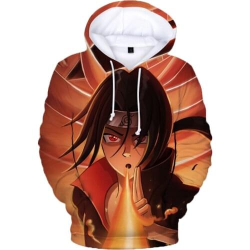 Anime Sasuke/Kakashi 3D Printed Men/Womens Hoodies Uchiha Madara Hoodie pullover Sweatshirt boy/girls clothes Harajuku hooded