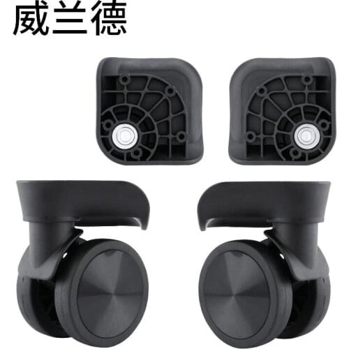 The Universal Wear-resistant and Shock-absorbing Wheels Accessories of The Suitcase Replaced The New Silent Universal Wheels