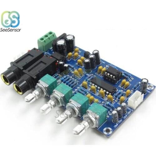 XH-M173 Microphone Amplifier Board Module Karaoke Reverberation Dual Double Power AC 6V 20V AC 12V Transformer DIY PCB