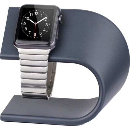 Stand For Apple Watch charger Station Dock U type Aluminum alloy Magnetic wireless Charging stand iWatch series 6 5 4 3 se