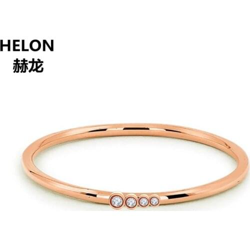 100% SI Natural Diamonds Women Engagement Ring Solid 14k Rose Gold Wedding Anniversary Band Graduation Valentine Birthday Gift