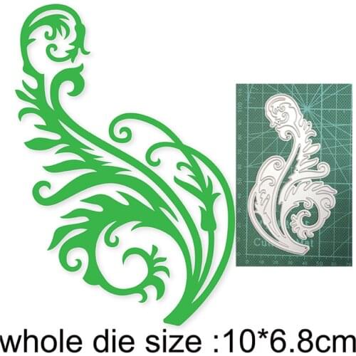Christmas Lace Vines Corner Metal Cutting Dies Stencils dies For DIY Scrapbooking dies Paper Cards Embossing Die Cuts Craft dies