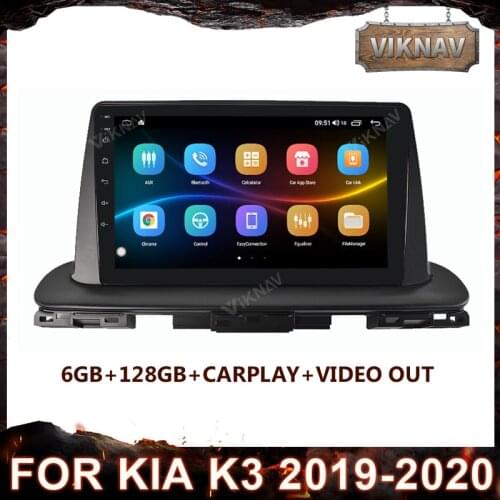 Android 10 IPS Screen DSP For Kia K3 2019-2020 Car DVD Player GPS Multimedia Player Radio Audio Stereo GPS Navigation 2din
