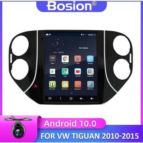 Bosion Android 10 Car DVD Radio Multimedia Player For Volkswagen Tiguan 2010-2015 GPS Navigation autoradio 32GB Vertical Screen